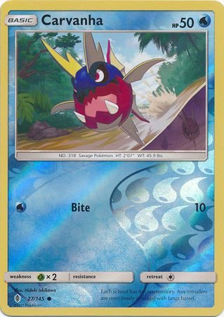 Carvanha - 27/145 - Reverse
