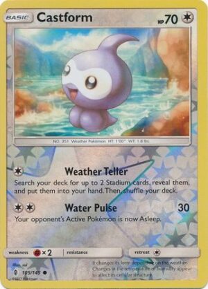 Castform - 105/145 - Reverse