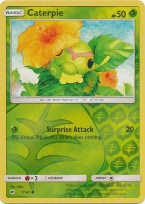 Caterpie - 1/147 - Reverse