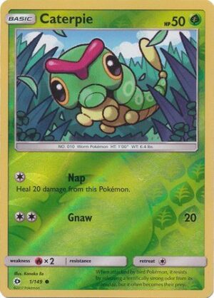 Caterpie - 1/149 - Reverse