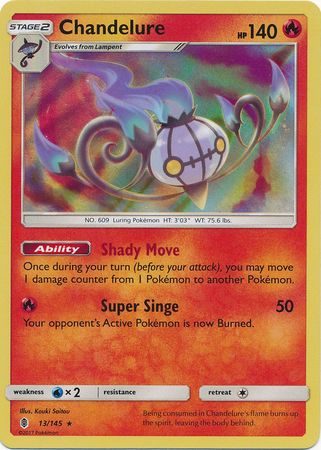 Chandelure - 13/145 (Holo)