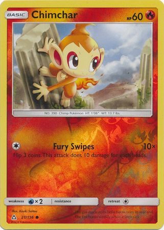 Chimchar - 21/156 - Reverse