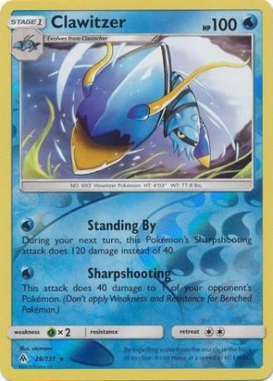 Clawitzer - 26/131 - Reverse