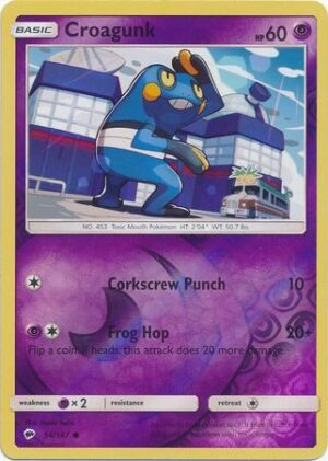 Croagunk - 54/147 - Reverse