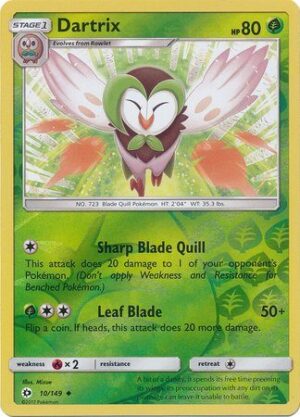 Dartrix - 10/149 - Reverse