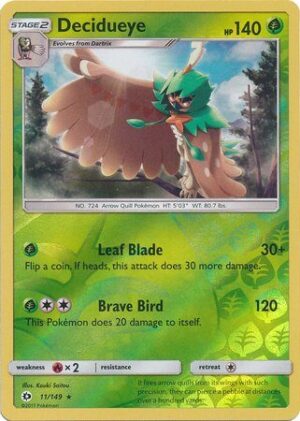 Decidueye - 11/149 - Reverse
