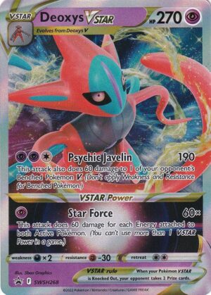 Deoxys VSTAR - SWSH268 - JUMBOkort