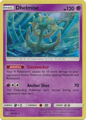 Dhelmise - 59/145 (Holo)