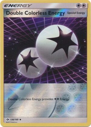 Double Colorless Energy - 136/149 - Reverse