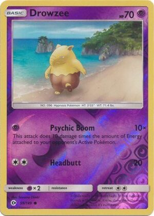 Drowzee - 59/149 - Reverse