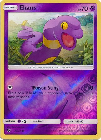 Ekans - 36/73 - Reverse