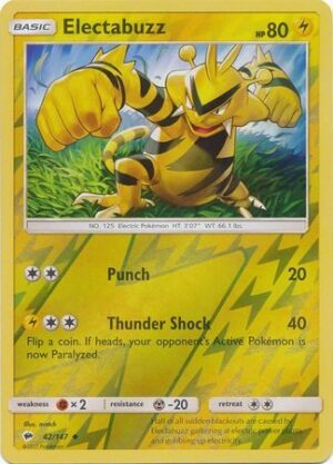 Electabuzz - 42/147 - Reverse