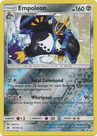 Empoleon - 81/131 - Reverse