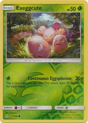 Exeggcute - 1/156 - Reverse