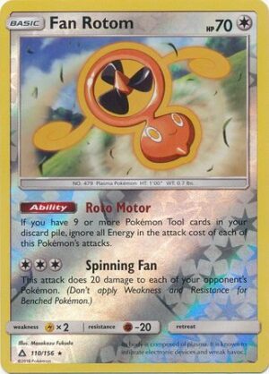 Fan Rotom - 110/156 - Reverse