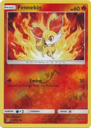 Fennekin - 14/131 - Reverse