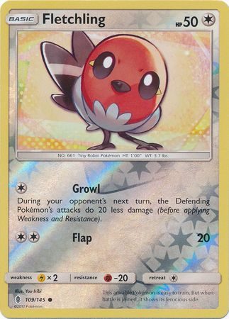 Fletchling - 109/145 - Reverse