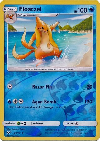 Floatzel - 23/73 - Reverse