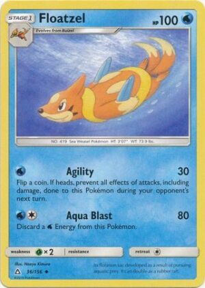 Floatzel - 36/156