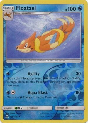 Floatzel - 36/156 - Reverse