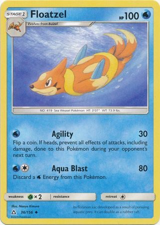 Floatzel - 36/156