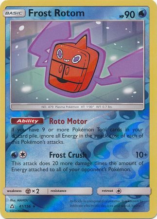 Frost Rotom - 41/156 - Reverse