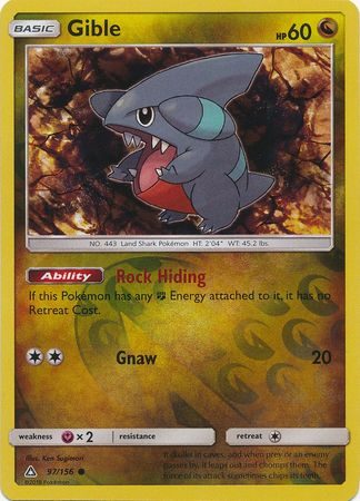 Gible - 97/156 - Reverse