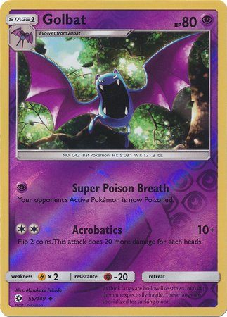 Golbat - 55/149 - Reverse