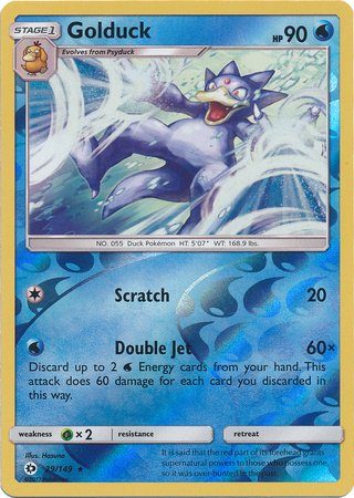 Golduck - 29/149 - Reverse