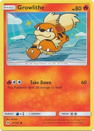 Growlithe - 21/149