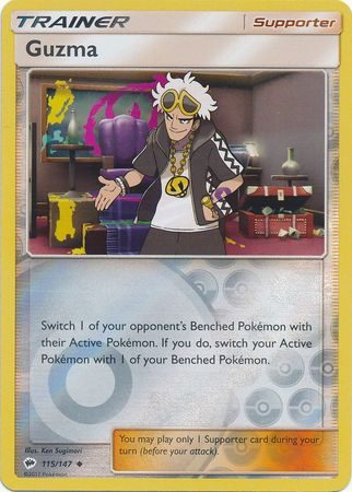 Guzma - 115/147 - Reverse