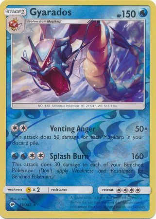 Gyarados - 33/147 - Reverse