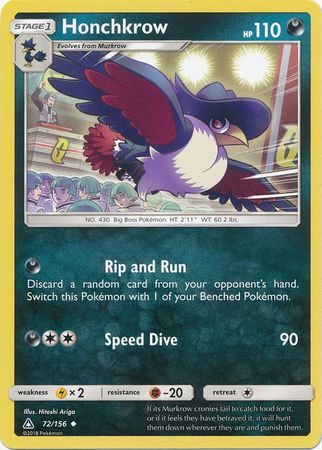 Honchkrow - 72/156