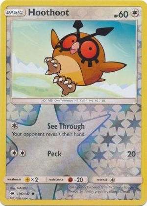 Hoothoot - 106/147 - Reverse