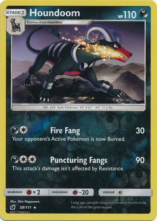 Houndoom - 59/111 - Reverse