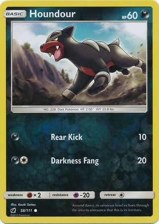 Houndour - 58/111 - Reverse