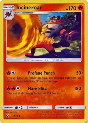 Incineroar - 17/73