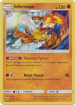 Infernape - 59/131 (Holo)
