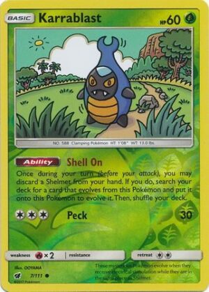 Karrablast - 7/111 - Reverse