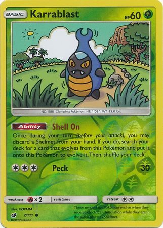 Karrablast - 7/111 - Reverse