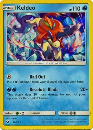 Keldeo - 26/73 (Holo)