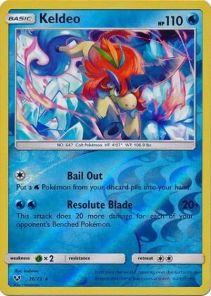 Keldeo - 26/73 - Reverse