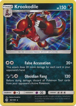 Krookodile - 85/149 (Holo)