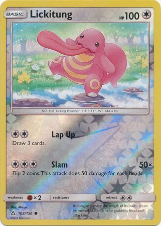 Lickitung - 102/156 - Reverse
