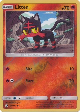 Litten - 24/149 - Reverse