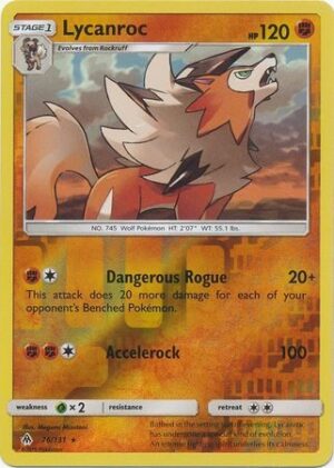 Lycanroc - 76/131 - Reverse