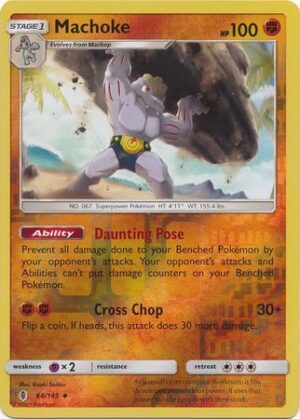 Machoke - 64/145 - Reverse