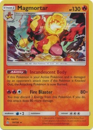Magmortar - 19/156 (Holo)