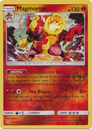 Magmortar - 19/156 - Reverse