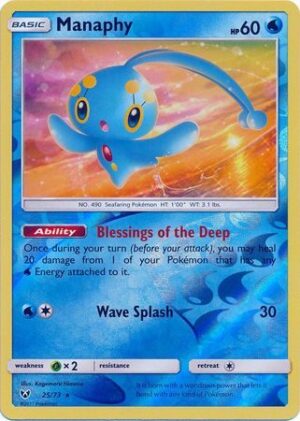 Manaphy - 25/73 - Reverse